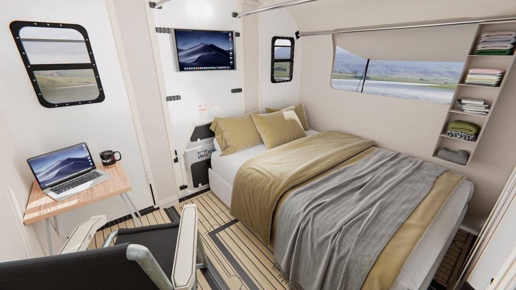 Questo camper si adatta a pickup EV come il Rivian R1T e il Tesla Cybertruck, a partire da 25.000 dollari. | Elettronauti.it