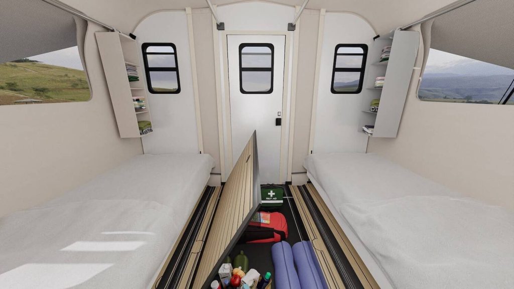 Questo camper si adatta a pickup EV come il Rivian R1T e il Tesla Cybertruck, a partire da 25.000 dollari. | Elettronauti.it