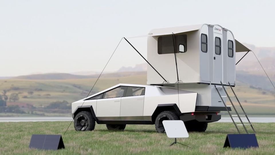 Questo camper si adatta a pickup EV come il Rivian R1T e il Tesla Cybertruck, a partire da 25.000 dollari.