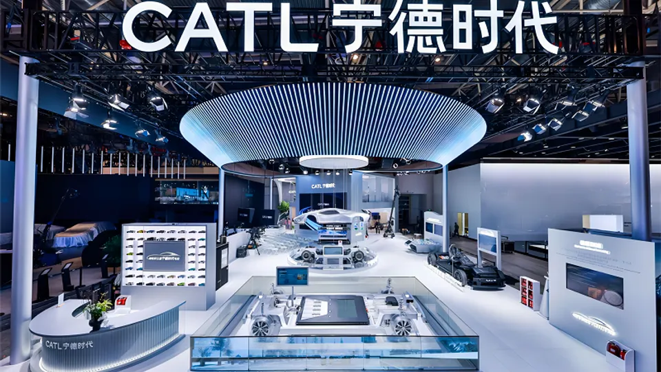 Padiglione CATL sul super fast charging