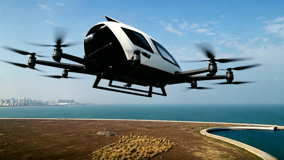 Batterie solide eVTOL: la Cina accelera sui taxi volanti