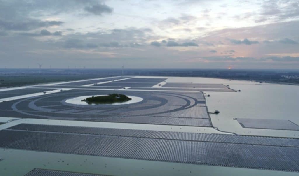 centrale solare galleggiante di Huainan | Elettronauti.it