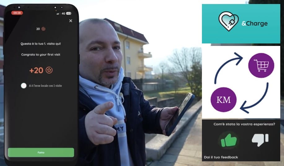 Divertiti, guadagna e aiuta la mobilità elettrica con l'app &Charge, una figata! | Elettronauti.it