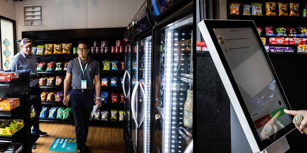 JUXTA Nomad, un mini-market portatile e autonomo ideale per le stazioni di ricarica. | Elettronauti.it