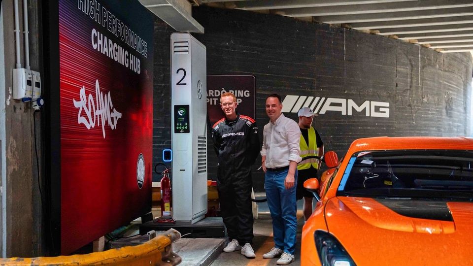 Mercedes-AMG e Alpitronic: record ricarica 850 kW