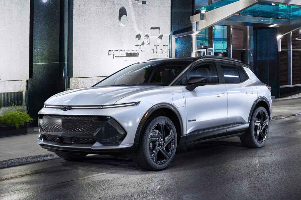Chevy Equinox ev 2024 frontale | elettronauti.it