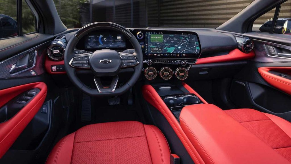 chevrolet blazer ev plancia