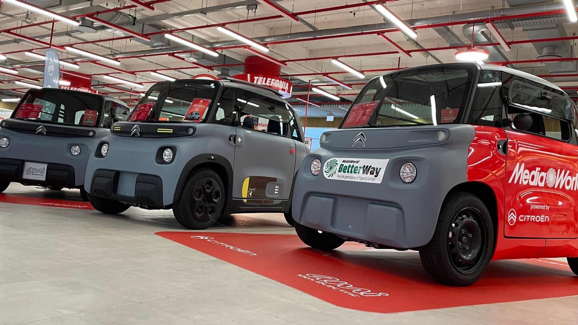 Citroën e MediaWorld insieme per promuovere la mobilità sostenibile con Ami – 100% ëlectric