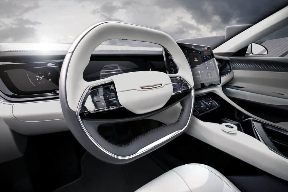 La nuova Chrysler Airflow 300 - mostrata ai concessionari come primo BEV full-size del Brand. | Elettronauti.it