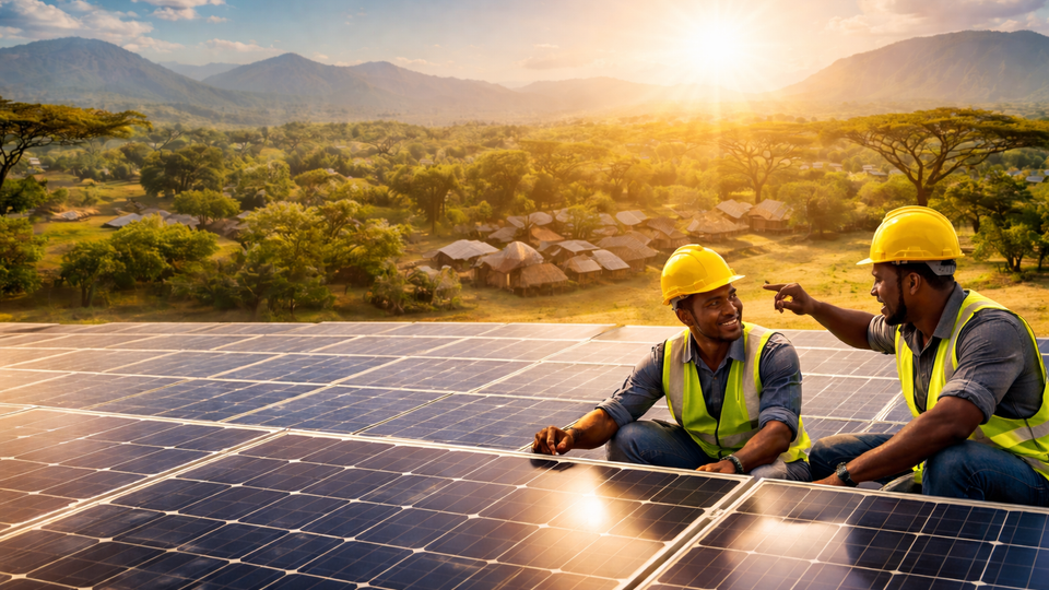 Pannelli solari fotovoltaici in Africa