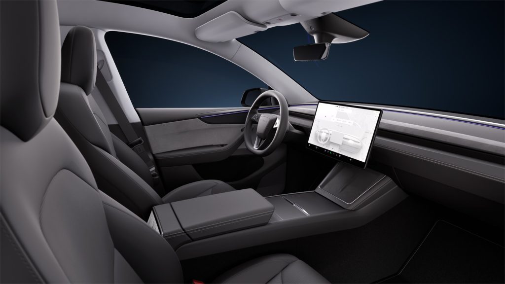 Tesla Model Y 'Juniper' 2025 interni | Elettronauti.it
