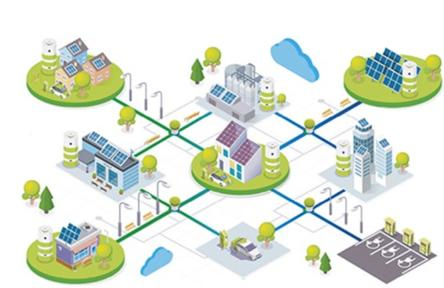 Comunità energetiche: illustrazione | Elettronauti.it