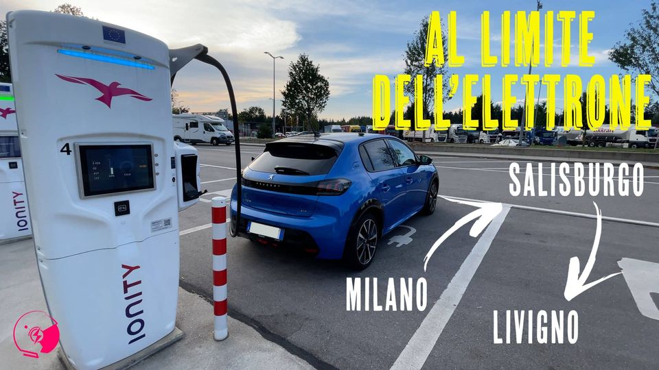 Al limite dell'elettrone - In Austria con la Peugeot e-208