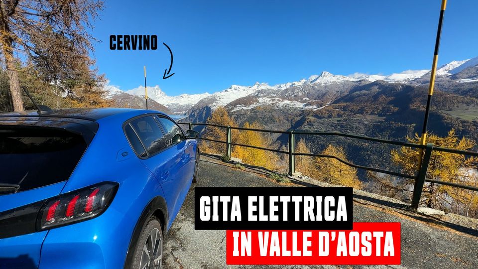 In Valle D'Aosta con l'e-208, tra castelli e medioevo