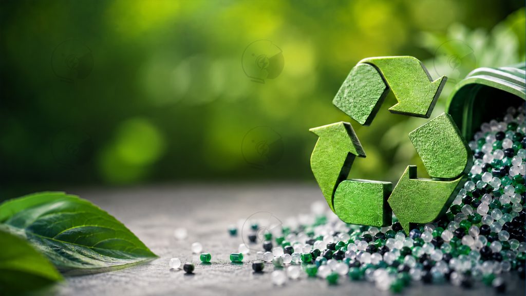 I granuli di rHDPE pronti per essere riutilizzati | Elettronauti.it