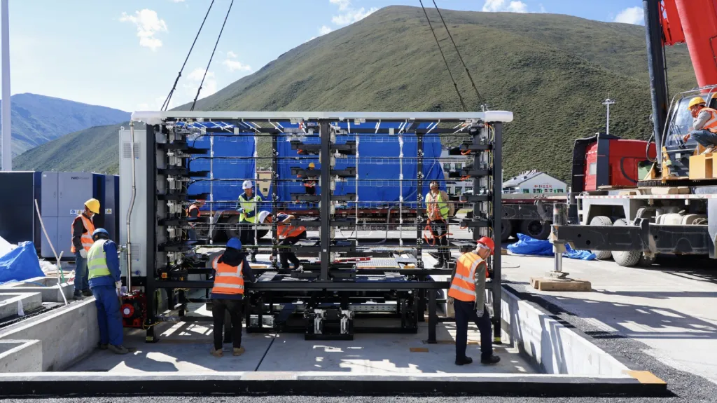 NIO battery swap stations | Elettronauti.it
