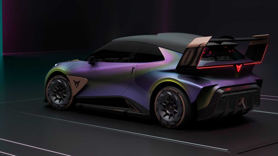Cupra Urban Rebel Posteriore