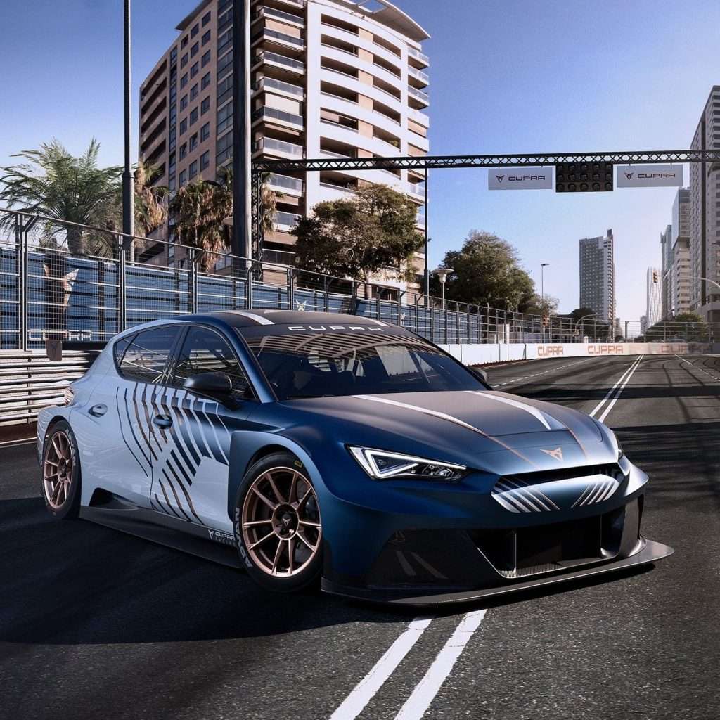 immagine di Cupra e-Racer anteriore