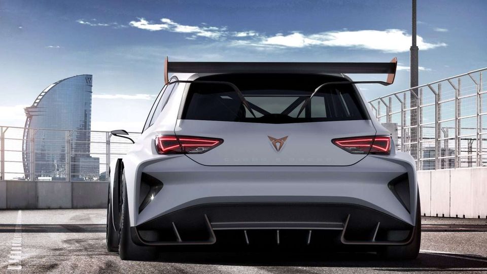 immagine di Cupra e-Racer posteriore