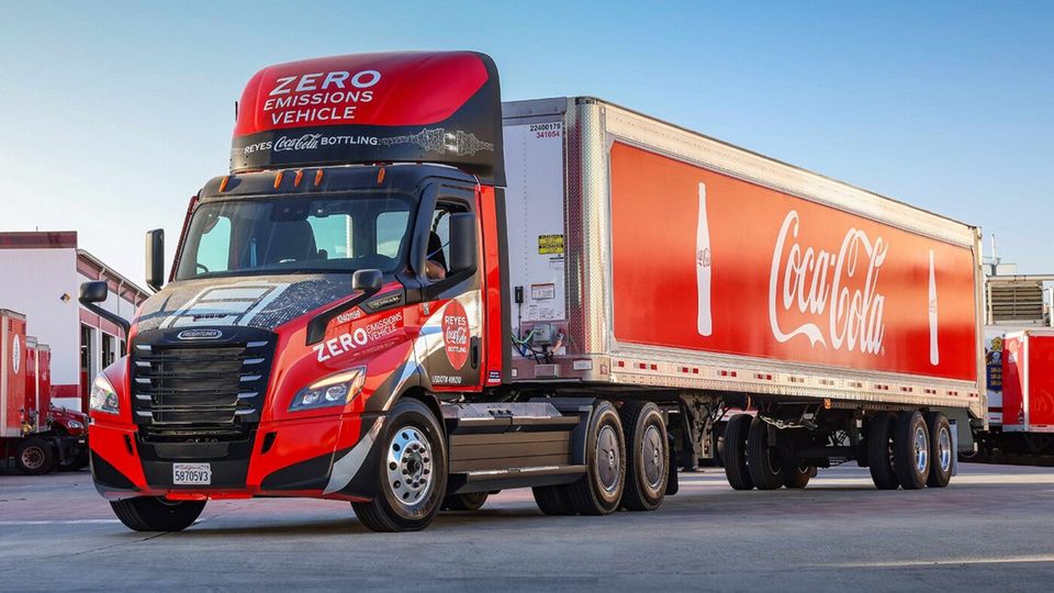 Coca-Cola sceglie Daimler per i camion elettrici