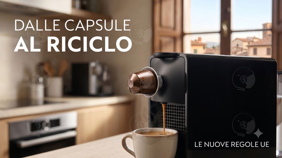 Una macchinetta da caffè a capsule