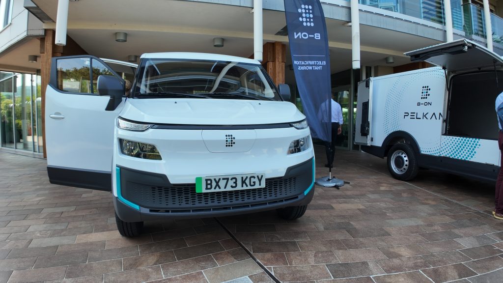 Pelkan B-ON: rivoluzione elettrica per le flotte commerciali
