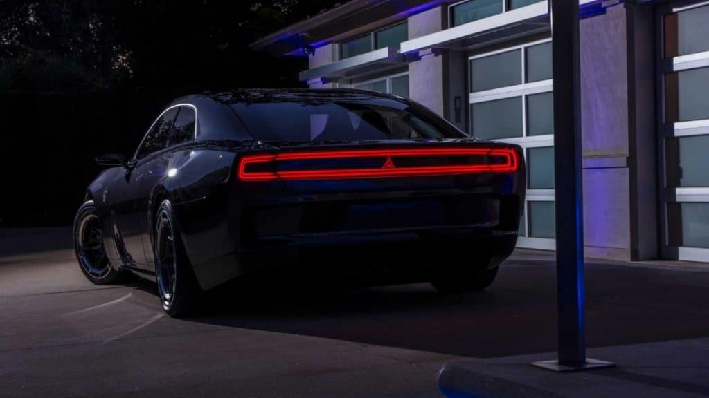 Dodge Charger Daytona SRT Elettrica Posteriore