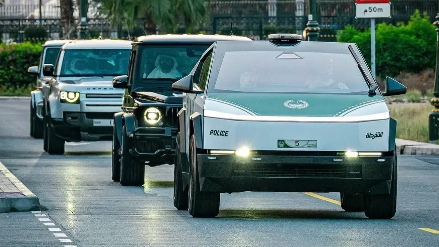 Dubai Police Tesla Cybertruck | Elettronauti.it