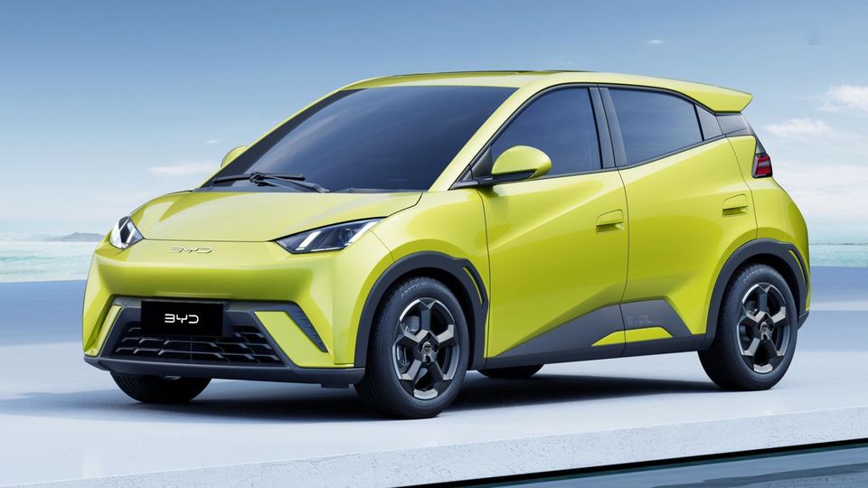 L'utilitaria elettrica di BYD è in arrivo in Europa la Seagull