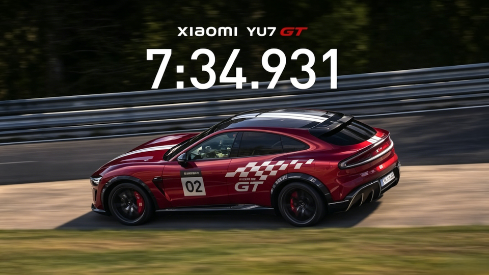 Xiaomi YU7 GT batte Audi RS Q8 al Nürburgring
