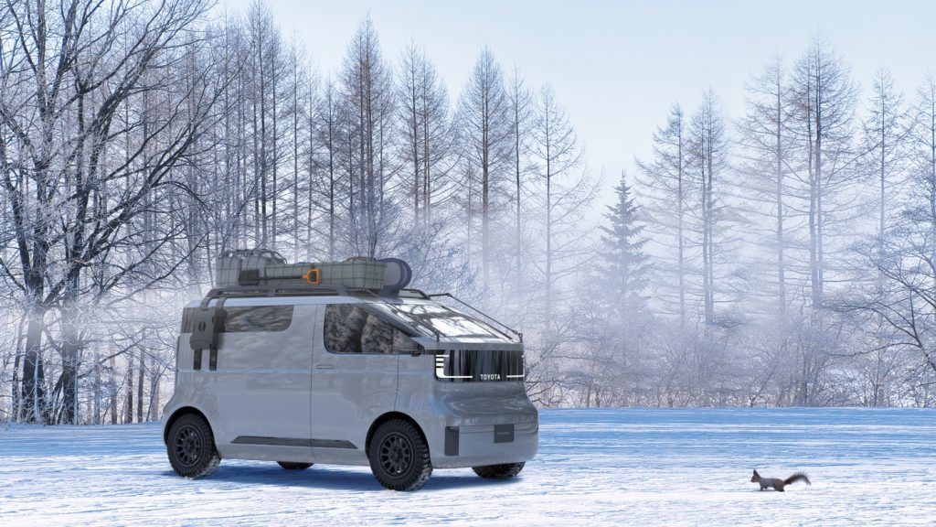 Il nuovo concept di furgone EV di Toyota è una scatola su ruote che viene dallo spazio | Elettronauti.it