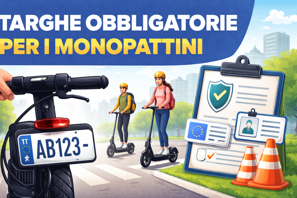 Ecco come richiedere (finalmente) il contrassegno (targa) per il tuo monopattino elettrico | Elettronauti.it