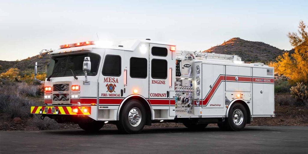 Il primo camion dei pompieri elettrico di E-ONE in Arizona inizia il servizio di emergenza a Mesa | Elettronauti.it