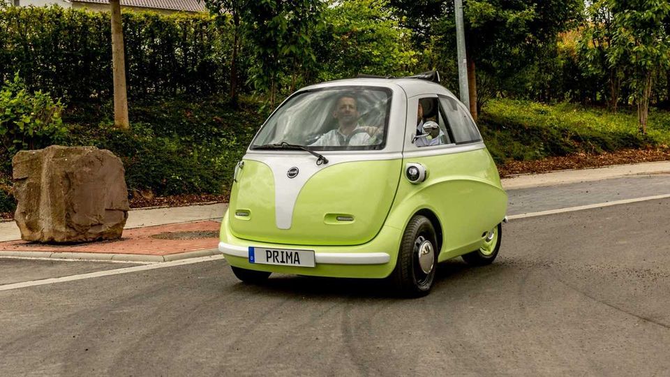 BMW Evetta elettrica Anteriore