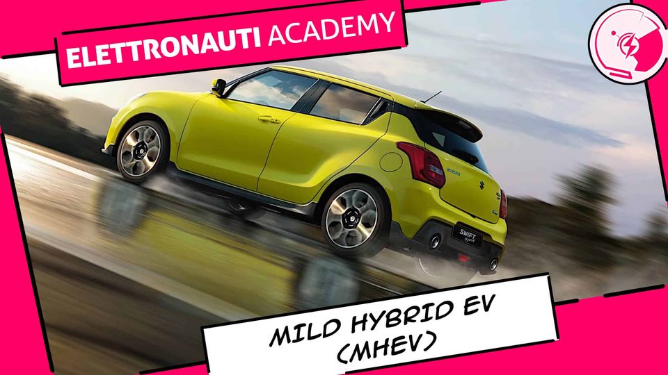Copertina con esempio di vettura Mild Hybrid: Suzuki Swift Sport