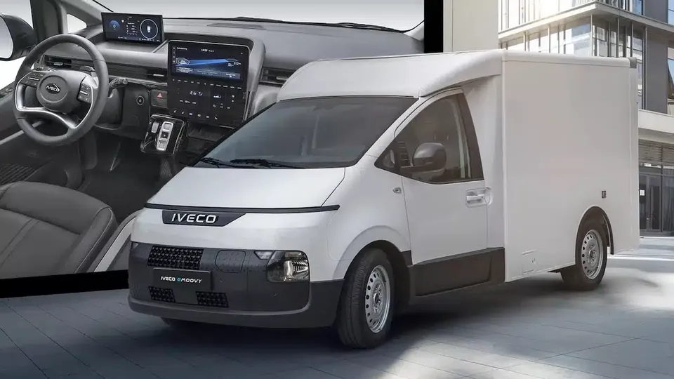 IVECO annuncia un nuovo furgone cargo elettrico.