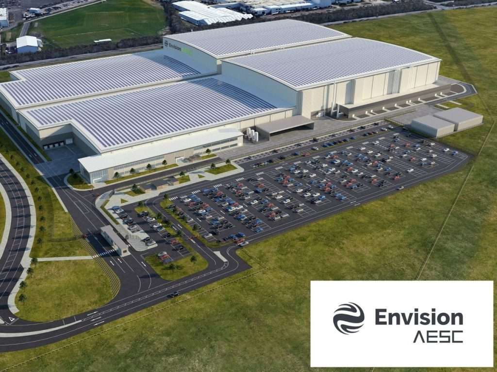 envision pacco batteria