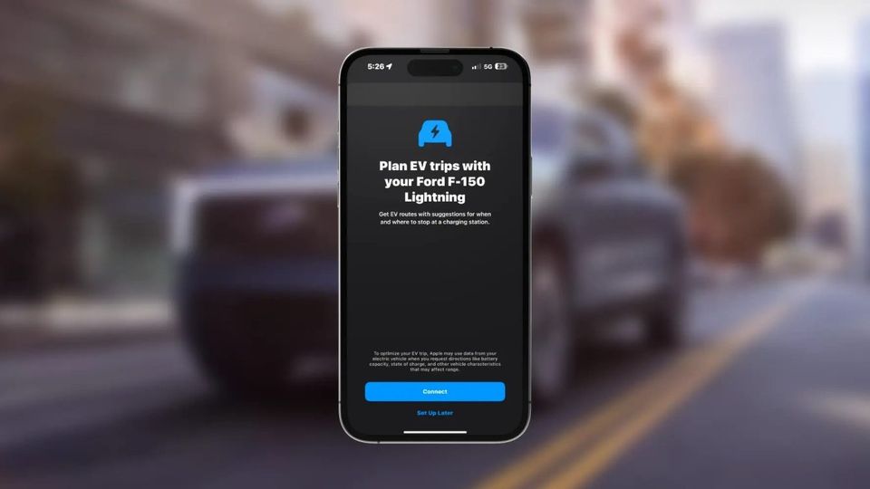 Il percorso EV di Apple Maps è ora disponibile per i pickup Ford F-150 Lightning