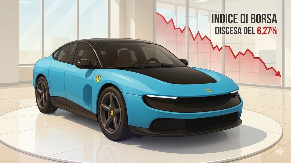 Titolo Ferrari giù del 6,27% - Niente panico!