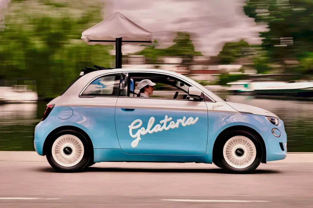Fiat converte una 500e in un van di gelati | Elettronauti.it