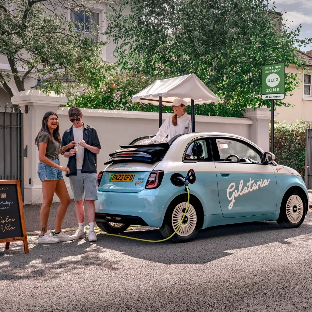 Fiat converte una 500e in un van di gelati | Elettronauti.it