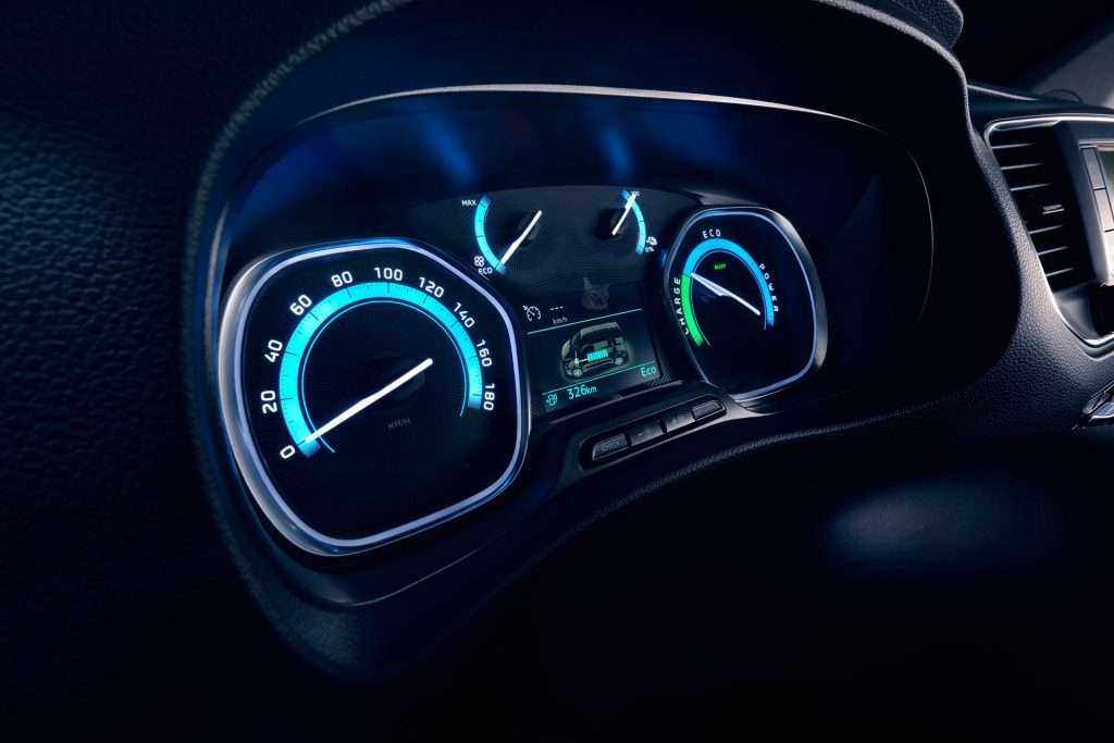 Fiat e-Ulysse cockpit
