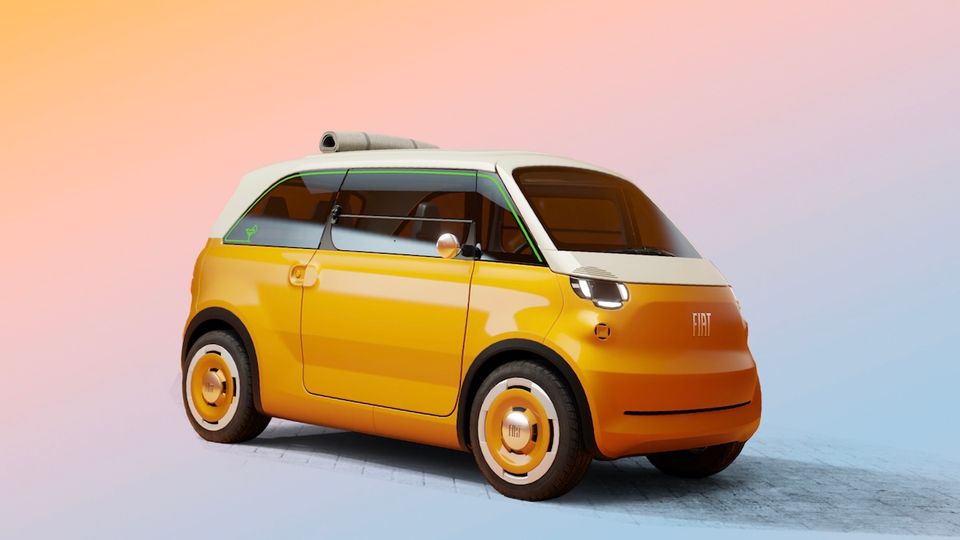 Fiat riscopre il mito della Multipla e lancia una microcar elettrica a quattro posti