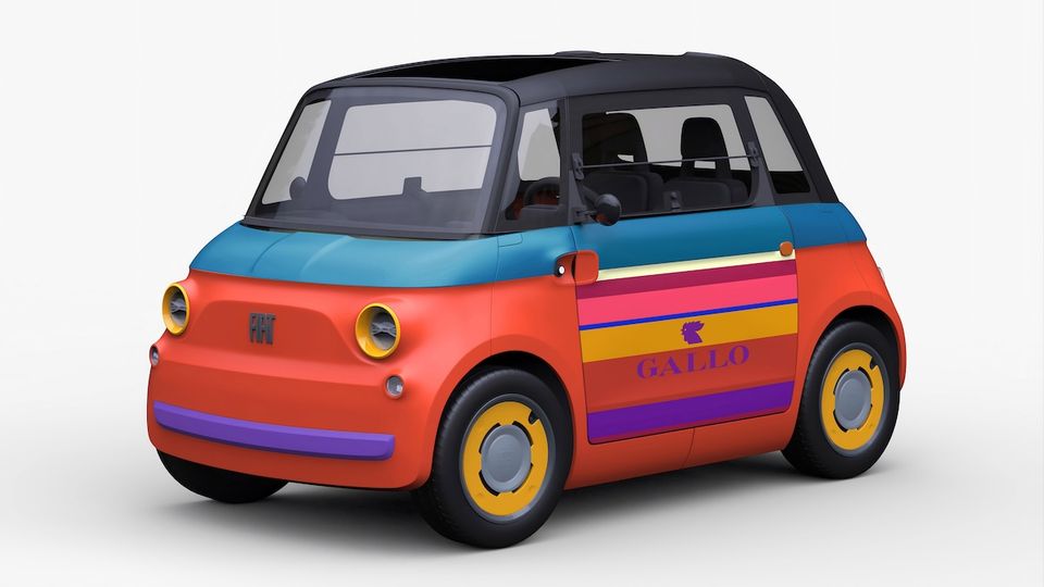 Fiat Topolino Corallo: debutto alla Milano Design Week