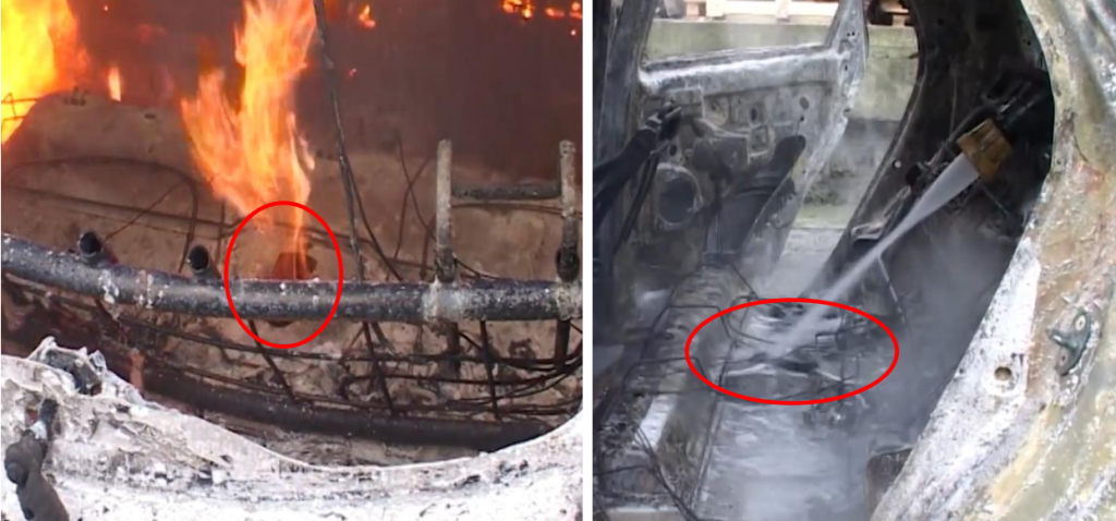 Il rischio incendi è maggiore nei veicoli elettrici? | Elettronauti.it