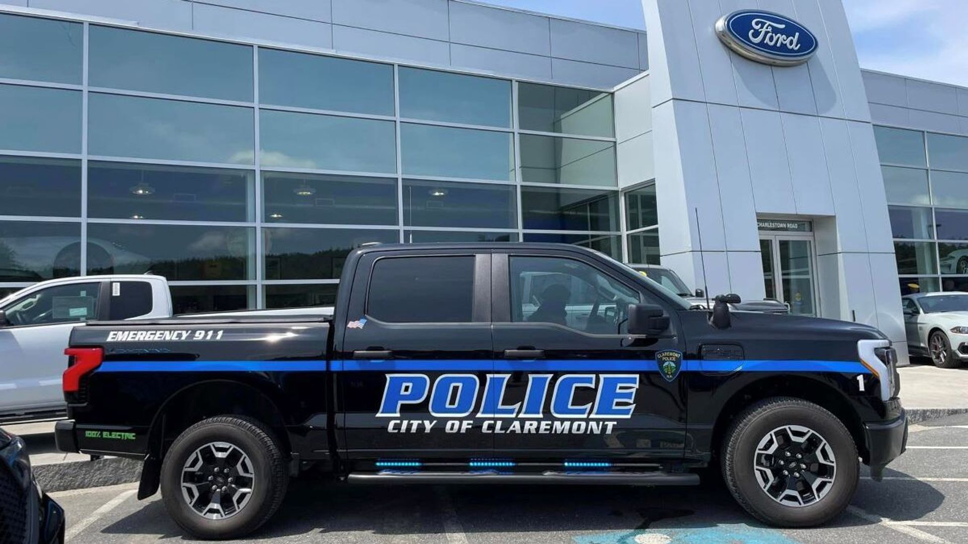 Attenzione: Ford F-150 Lightning Pro SSV, il camion della polizia elettrico, sta per arrivare sulle strade americane