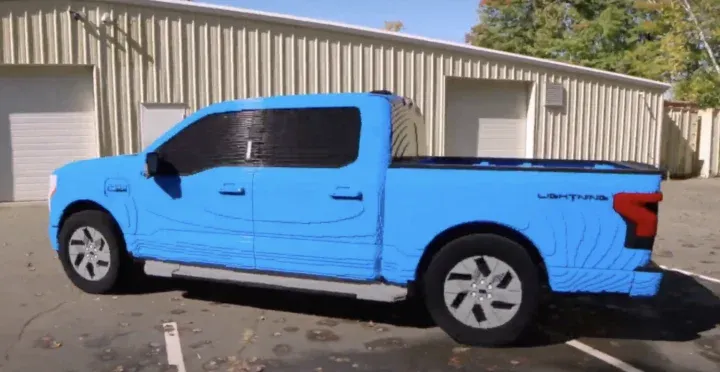 Ford F150 Lightning lego posteriore | Elettronauti.it