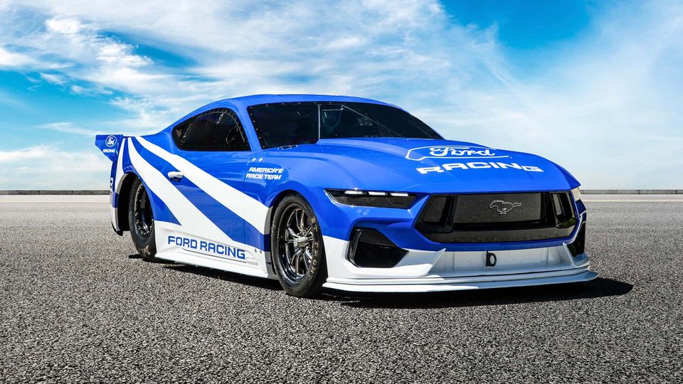 Ford Mustang Cobra Jet 2200: record EV nel quarto miglio