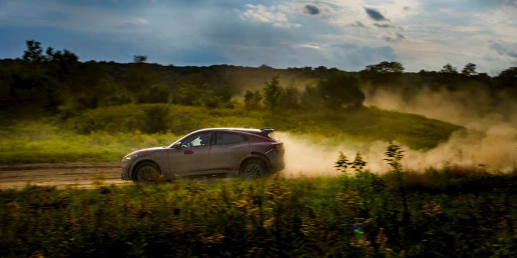 Ford ha  un percorso segreto per mettere a punto la nuova Mustang Mach-E Rally | Elettronauti.it