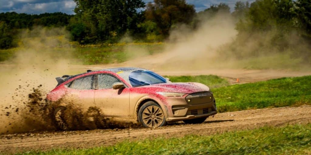 Ford ha  un percorso segreto per mettere a punto la nuova Mustang Mach-E Rally | Elettronauti.it